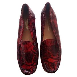 Autre Marque mocasines rojos para mujer Roja