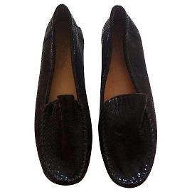 Autre Marque mocasines negros para mujer Negro