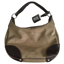 Prada Canvas Beige