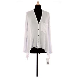 Helmut Lang Avvolgere la camicetta Bianco