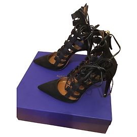 Escarpins Aquazzura modèle Amazon Noir