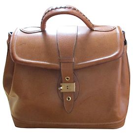 Sac à main Lancel en cuir caramel Caramel