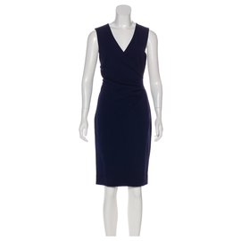 Diane Von Furstenberg-Layne dress-Dark blue