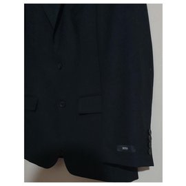 Hugo Boss-Blazers Jackets-Black