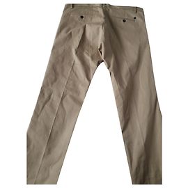 Dsquared2 calças de tecido italiano Bege