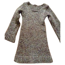 Isabel Marant-Isabel Marant vestido de lã-Multicor