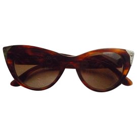Ralph Lauren-Óculos De Sol Ralph Lauren-Marrom