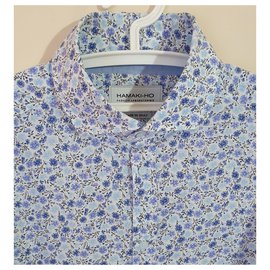 Autre Marque-Camicie-Blu,Multicolore