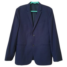 Calvin Klein-Blazers Jackets-Blue