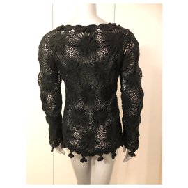 Galliano-Knitwear-Black