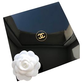 BLACK LACQUER BOX SUBLIMAGE CHANEL Black