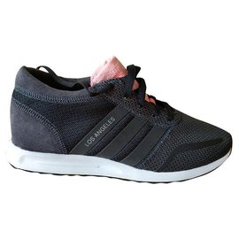 Adidas-originals los angeles w-Black,Dark grey
