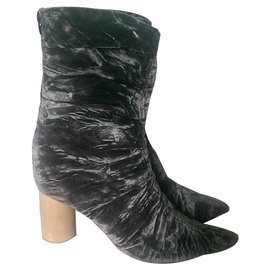 Veronique Leroy-Ankle Boots-Grey