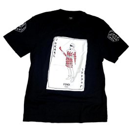 Fendi-T shirt joker-Black