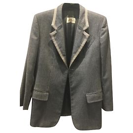 Hermès Tailleur gonna Grigio