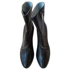 Sergio Rossi-Botas de tornozelo-Preto