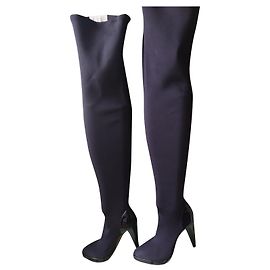 Botas Walter Steiger Negras de Caña Alta Stiletto Negro