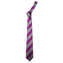 Fendi-Cravate régimentaire-Multicolore