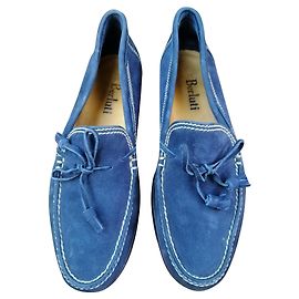 Berluti, Superbes mocassins BERLUTI Bleu