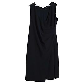 Theory Karianna Diran Suit Kleid Schwarz Schwarz