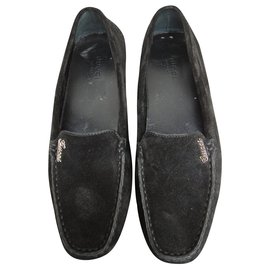 Gucci-soft loafers Gucci size 36,5-Black