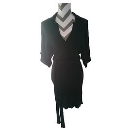 Jc De Castelbajac robe pull Noir