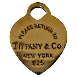 Colar com pingente Tiffany & Co Return to Tiffany prata Prata