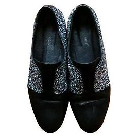 Autre Marque Derby in pelle modello EMICO - Cosmoparis Nero Argento