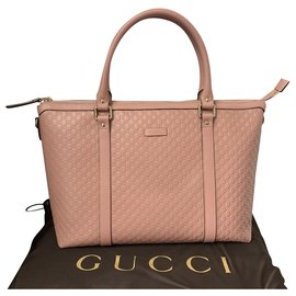 Gucci-gucci bag guccissima leather pink brand new-Pink