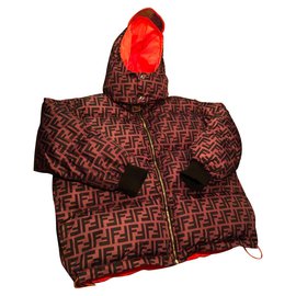 Fendi-Puffy jacket-Light brown