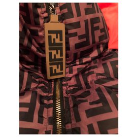 Fendi-Puffy jacket-Light brown