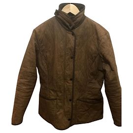 Barbour Duracotton Polarquilt Marrone