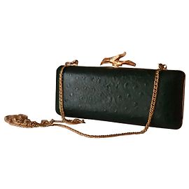 Diane Von Furstenberg Minaudiere Dunkelgrün