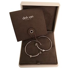 Dinh Van Ohrringe Weiß