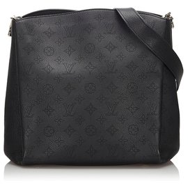 Louis Vuitton-Louis Vuitton Black Mahina Babylone PM-Black