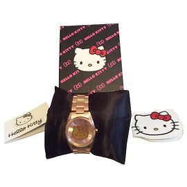 Relógio Hello Kitty da Victoria Couture Rosa