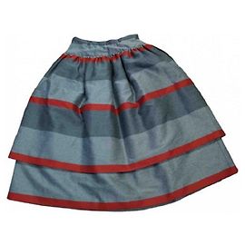 Vintage Wollrock Valentino Grau