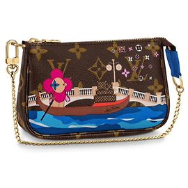 Mini pochette Louis Vuitton nuova Marrone