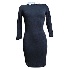 Carven Vestidos Azul marinho