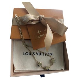 Louis Vuitton-Colar Gamble-Dourado