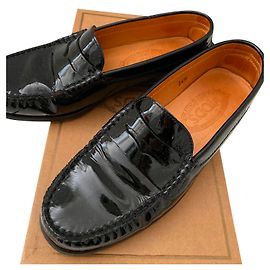 Tod's Mocassins Tod s noir vernis Noir