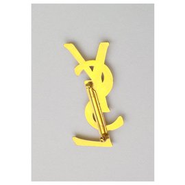 Yves Saint Laurent-Pins & brooches-Golden