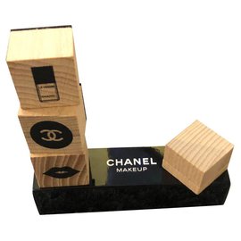 Chanel-Chanel Briefmarken-Beige