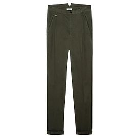 Pantalón chino Zadig & Voltaire verde de algodón Verde Caqui