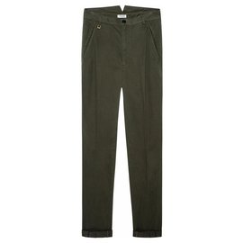 Zadig & Voltaire-calça, leggings-Verde,Caqui