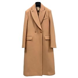 Stella Mc Cartney Abrigo largo camel Beige