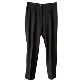 Rue Blanche-Pants, leggings-Dark grey