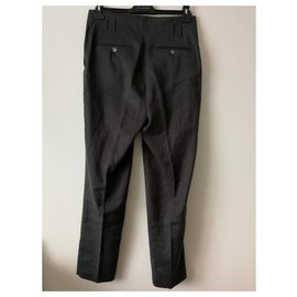 Rue Blanche-Pants, leggings-Dark grey