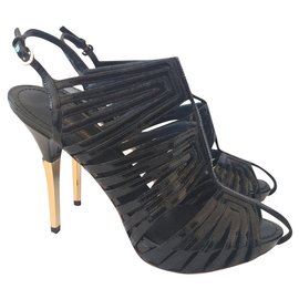 Louis Vuitton-Marbella sandals-Black