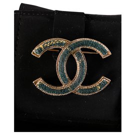 Chanel-Pins & brooches-Green